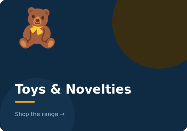 Toys & Novelties wholesale UK