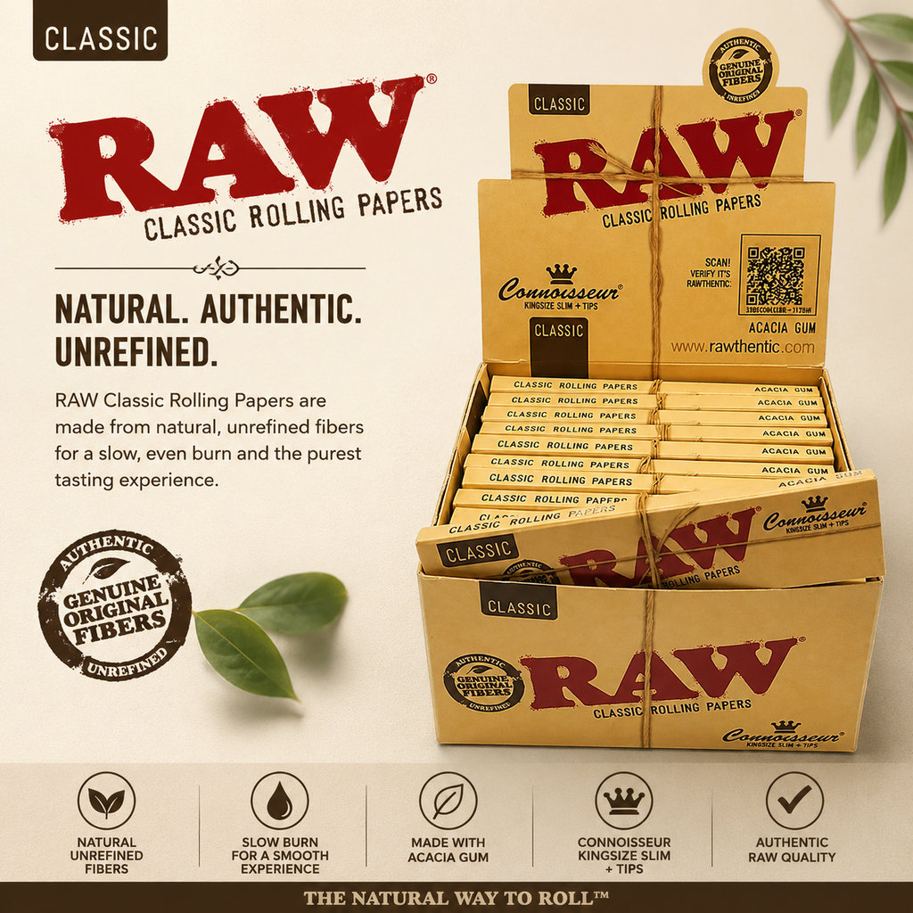 Raw with Roach Classic King Size
